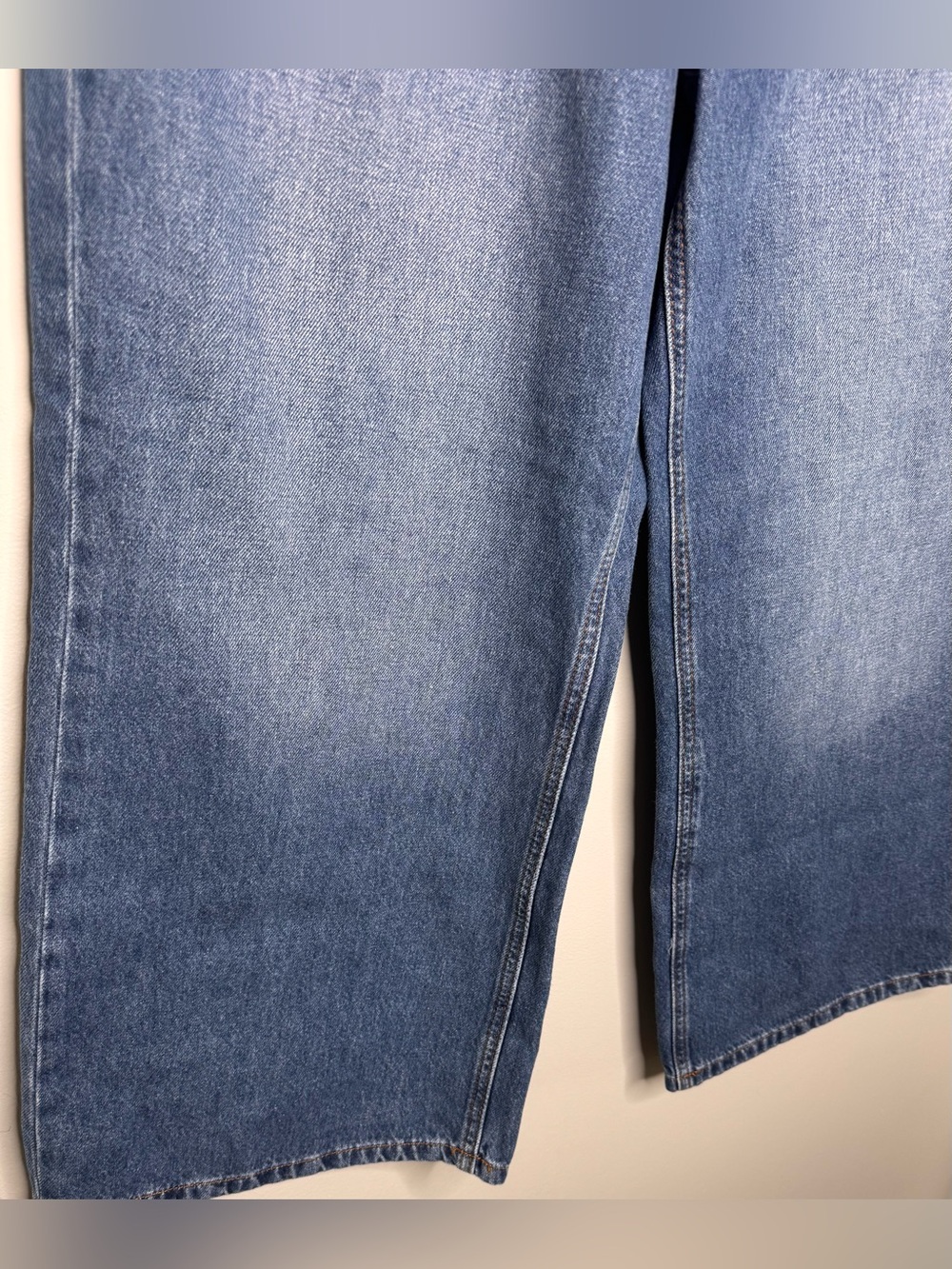 Westbound NWT Women’s Wide Leg Retro  Medium Wash Denim Jeans - Size 16S - Picture 3 of 11